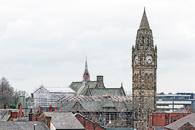 A charity abseil has been organised down the town hall clock tower