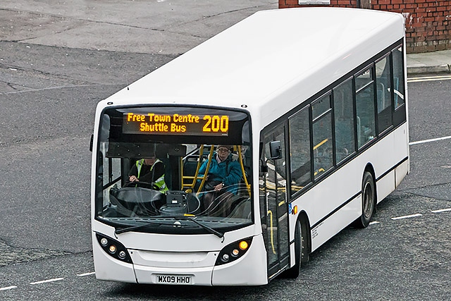 The free town centre bus 