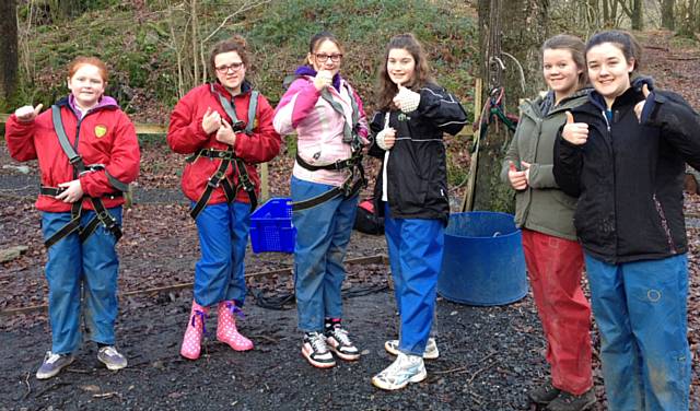 Wardle students at Lake Windermere