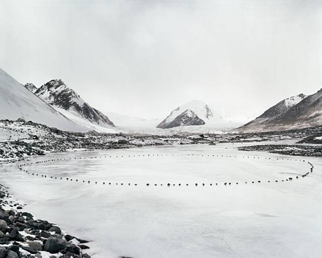 Yan Preston: A Circle of 127 Yangtze River Stones at Glacier