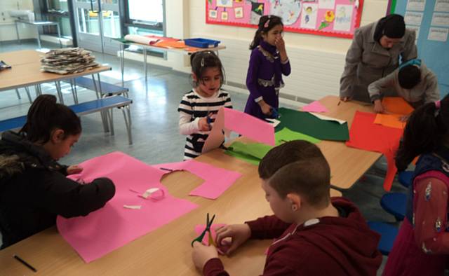 Parents morning at Hamer Community Primary School 