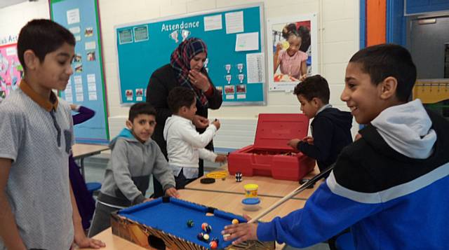 Parents morning at Hamer Community Primary School 