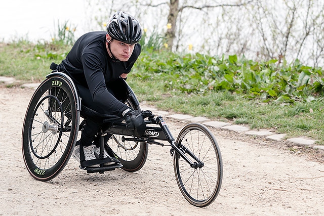 Hollingworth Lake 5K disabled race<br />Daniel Bramhall (1st)