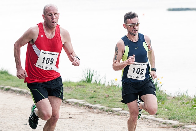 Hollingworth Lake 5K, Billy McCartney and Mike Flatley