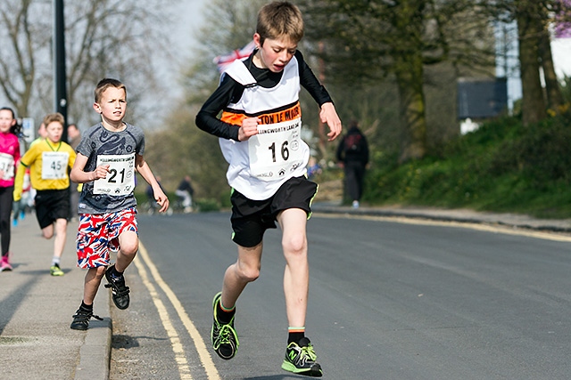 Golden Mile Fun Run, Adam Stevenson