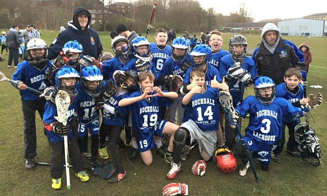 Rochdale Lacrosse U12s team