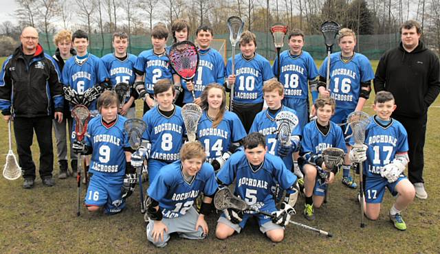 Rochdale Lacrosse U14s team