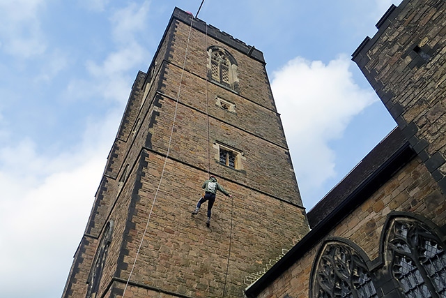 Heywood Scouts Abseil 