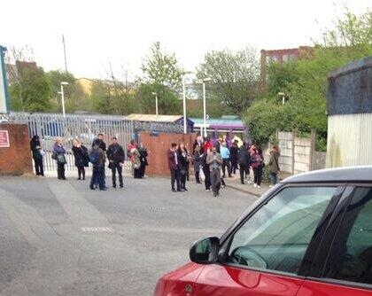 Passengers evacuated at Castleton Train Station