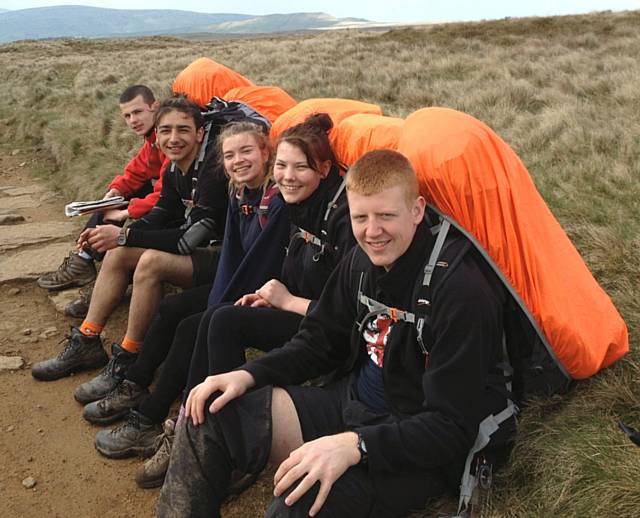 Siddal Moor Duke of Edinburgh Trip, Silver Group