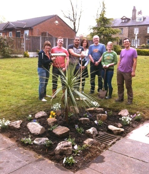 The volunteers at Thistleyfield