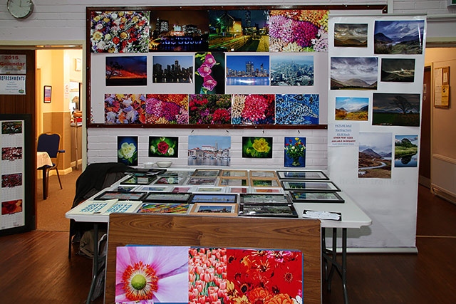 Photography by Neil Bamford at Belfield Art Group annual fair