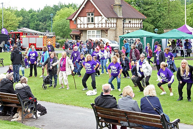 Warming up for the walk