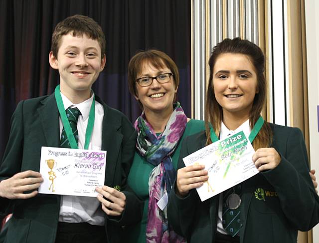 Kieran Guy & Beth Rigby rewarded for their hard work