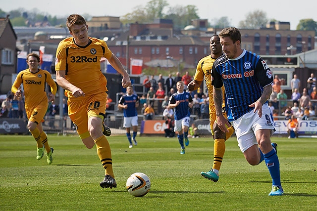 Newport County v Rochdale