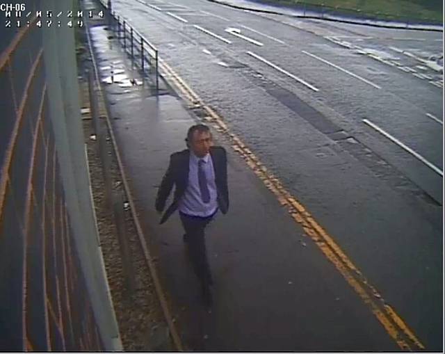 Image of a man police would like to speak to in connection with the stabbing

