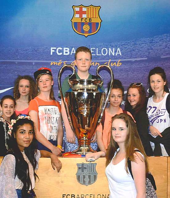 Siddal Moor Sports College’s Lloret de Mar Sports Tour 2014