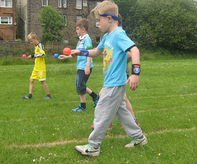 Egg and spoon race