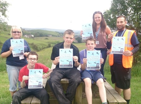 Safe4Summer event at The Youth Service’s Tour de Pennines bike race in Littleborough