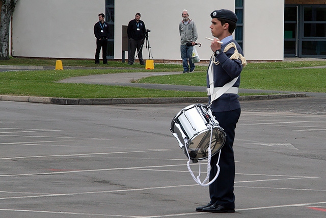 Hopwood Hall College Uniformed Public Sectors passing out parade