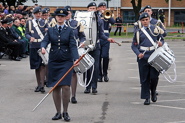 Hopwood Hall College Uniformed Public Sectors passing out parade