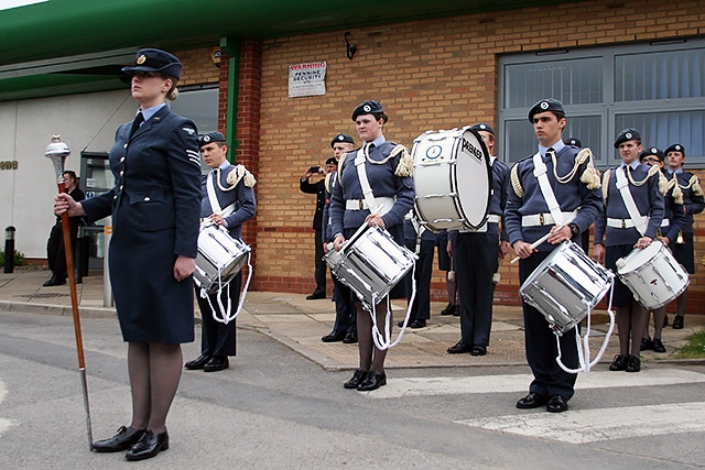 Hopwood Hall College Uniformed Public Sectors passing out parade