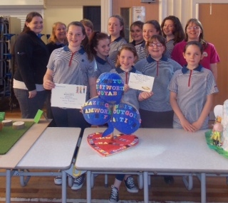 Rainbows, Brownies and Guides all came together for the Diane Kay Shield Event 