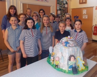 Rainbows, Brownies and Guides all came together for the Diane Kay Shield Event 