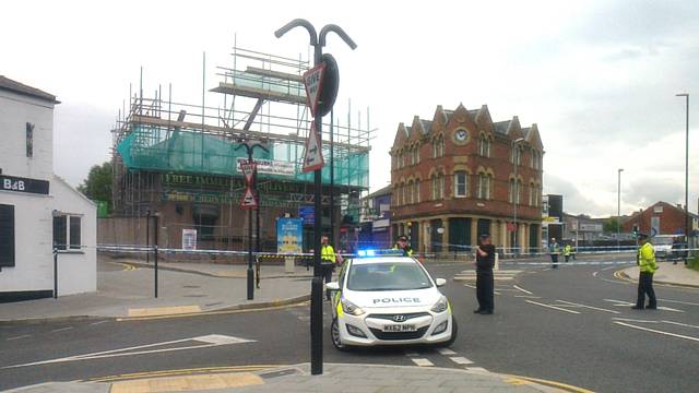 Milnrow Road from its junction with Rochdale Road is currently closed in both directions due to the collapse of Wilds of Rochdale