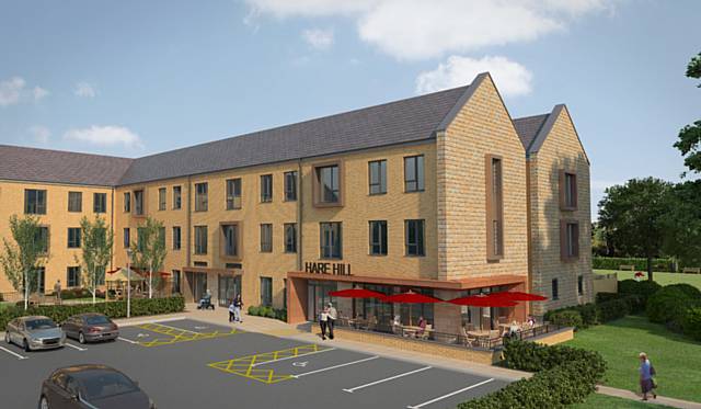 Images of the new extra care facility at Hare Hill in Littleborough