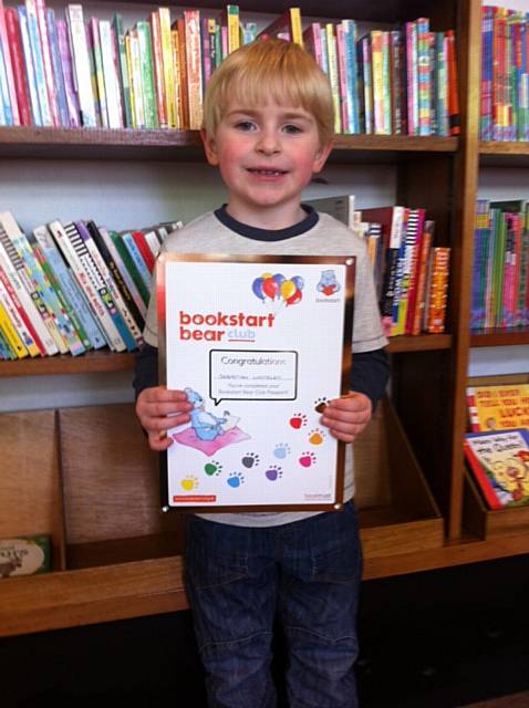 Sebastian Whiteley who recently achieved his special 10th certificate