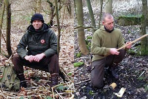 Bushcraft, survival and wilderness living skills trainer Graham Fitton