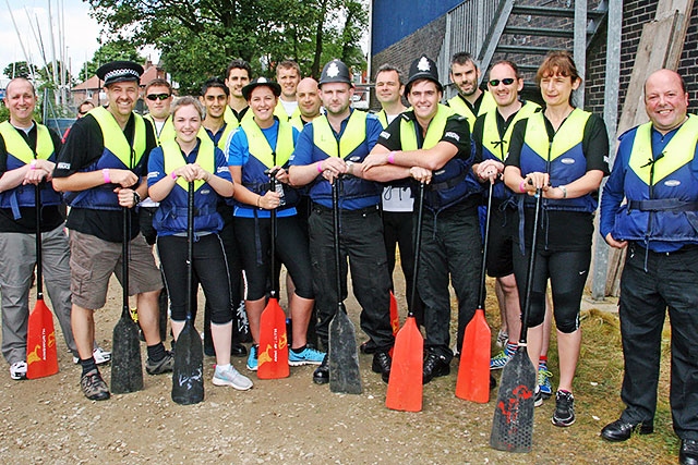 Dragon Boat Race - Team Rochdale Police