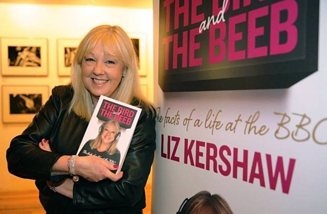 Liz Kershaw will be talking about her autobiography at the Rochdale Literature & Ideas Festival