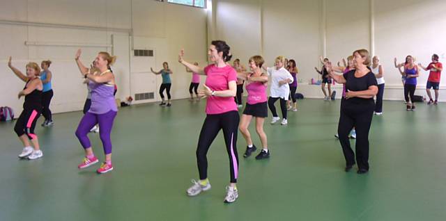 Zumbathon raised almost £2,000 for the Hospice  