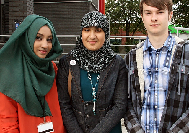 Halima Bibi, Iran Ali and Calvin Marlor