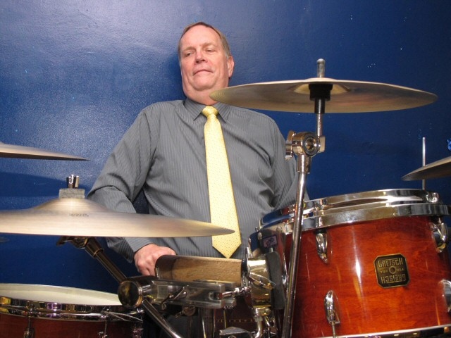 Graham Smith, drummer in Chris Pearce’s Frenchman Street Jazz