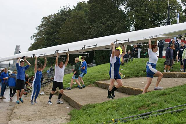 The Mixed Masters C Coxless Quad of Jules Miller, Jason Hardman, Ann Edmondson and Tony Edmondson set a new Course Record of 4 hours and 2 minutes, beating the previous record set in 2009 by 15 minutes