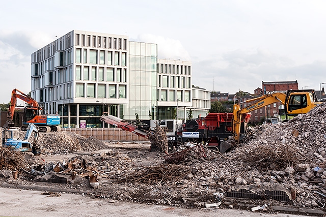 Rochdale News | News Headlines | Black box demolition: the final stages ...