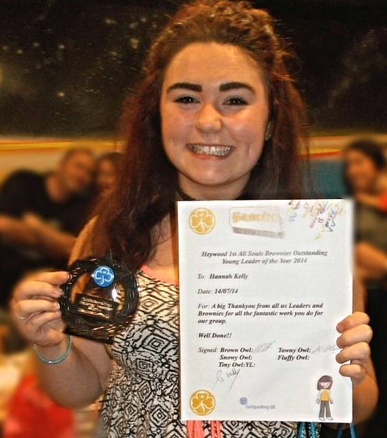 Hannah Kelly - Young Leader of the Year 2014