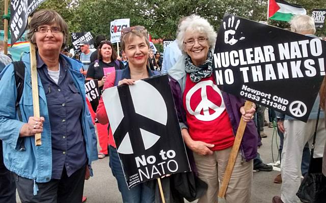 Rochdale News | News Headlines | Peace campaigners join protest at NATO ...