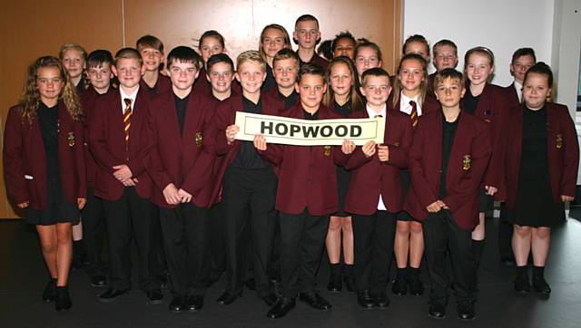 Year 7 students from Hopwood Primary School enjoyed their first few days of school at Siddal Moor 