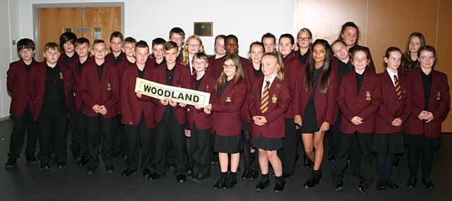 Year 7 students from Woodland Primary School enjoyed their first few days of school at Siddal Moor 