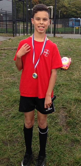 M. King, Year 7 cross country champion