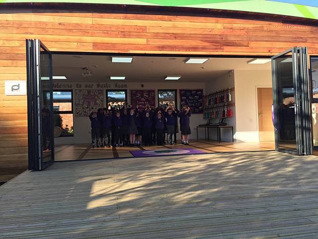 Sandbrook Community Primary School's new Eco Classroom