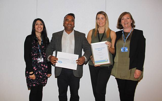 HMR Mindfulness Team: Saiqa Naz, Jenny McGeary, Ajit Rughoo and Suzanne Lynch