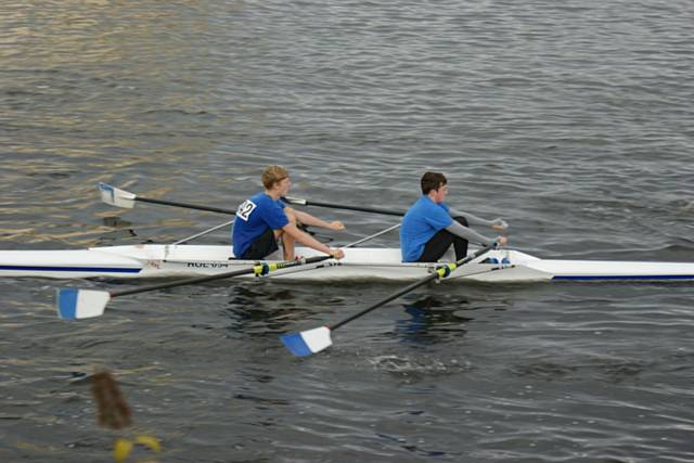 Harry Heywood and Nathan Scheider, J15 double sculls  