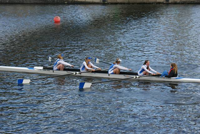 Womens IM3 four – Amy Aspinall, Jess Pilkington, Harriet Jackson, Lucy Lonergan and cox, Paige Fletcher 