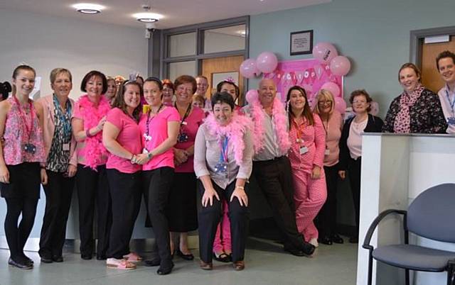 Wellfield Health Centre 'Wear It Pink' for Breast Cancer