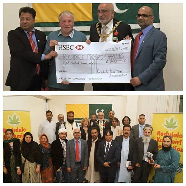 Kashmir Day Music Evening raised £800 for Mayor’s Charities 